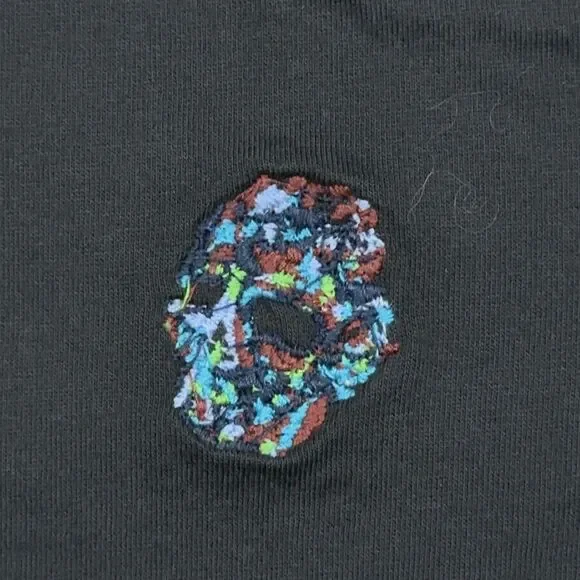 Robert Graham Shirt Men's Size XL Black Classic Fit Polo Embroidered  Skull Logo - Picture 4 of 9